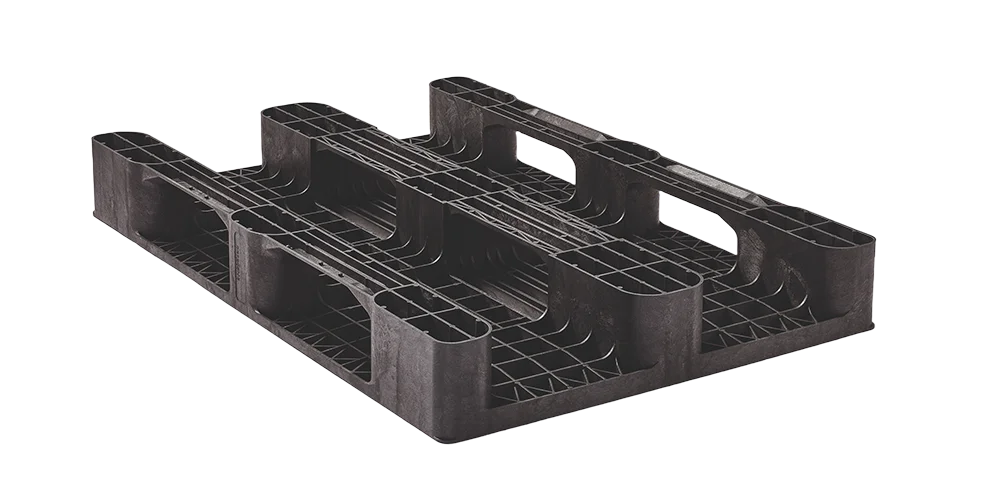 Kunststoffpalette 1200 x 800 3 Kufen geschlossenes medium - 3 1208mx 3unners closed deck bottom 1 - 4.QP1208MB3RR-CD