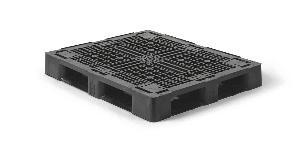 CP6 Palettes plastique 1200 x 1000 pont sup&eacute;rieur ouvert lourde - Cp pallet cp6 heavy 2qp1210hb6rr cp6 - 2.QP1210HB6RR-CP6