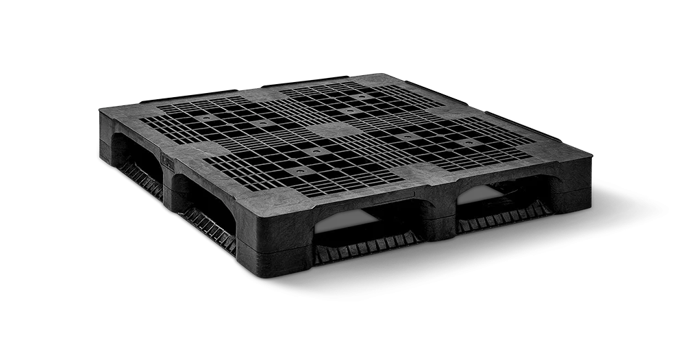 CP9 Palet plastico 1140 x 1140 abierta  6 patines heavy - Cp pallet cp9 heavy qp1140hb6rr cp9 1 - QP1140HB6RR-CP9
