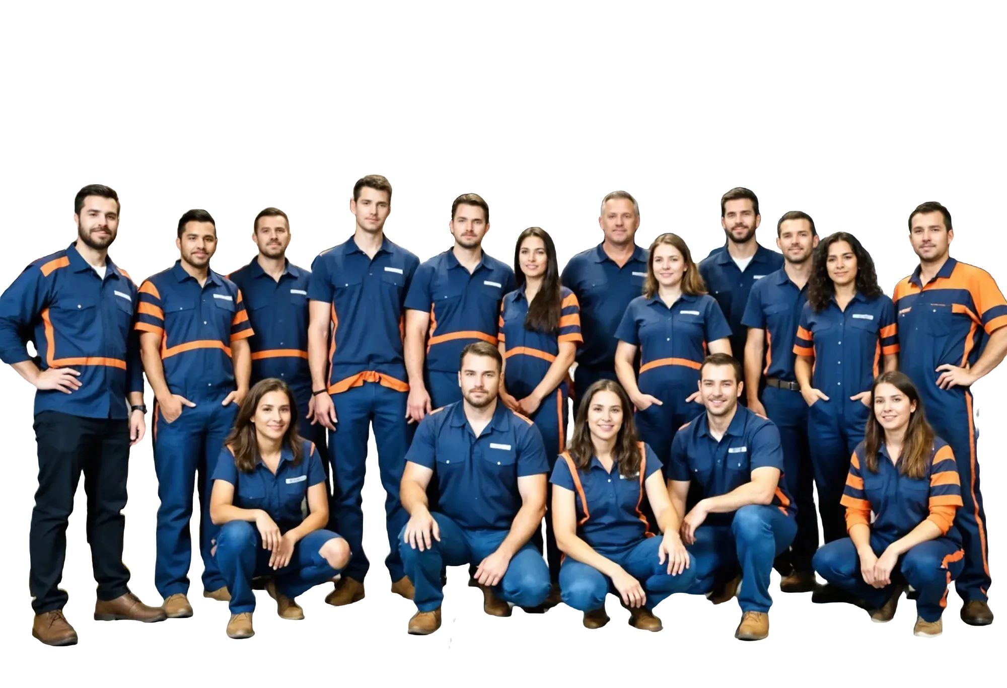 groepsfoto werknemers 2025