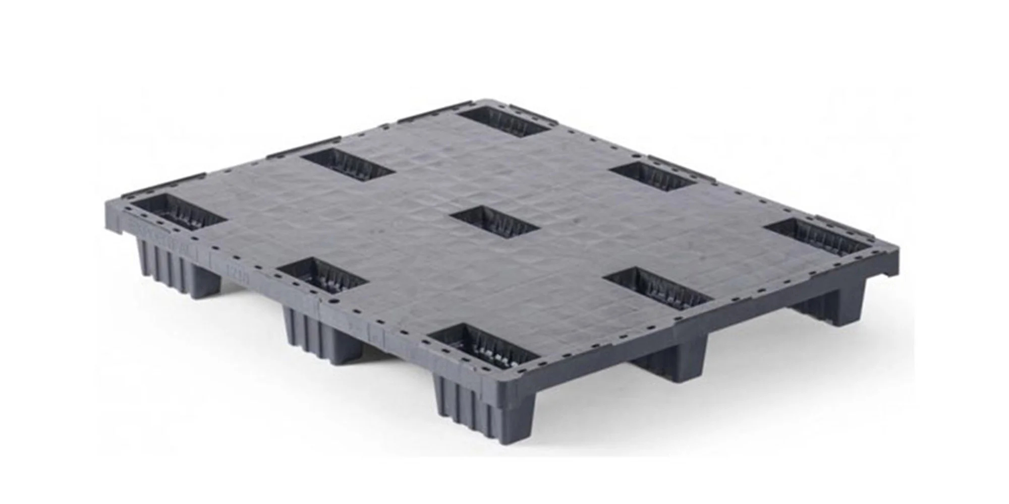Palet pl&aacute;stico 1200 x 1000 cerrado 9 pies light - N qp1210lr9fr cd 2 1 - N.QP1210LB9FR-CD