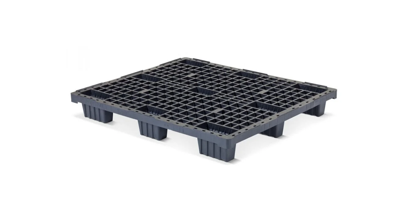 Palet 1200 x 1000 abierta 9 pies light - N qp1210lrrr open dek 9 pootjes - N.QP1210LB9FR