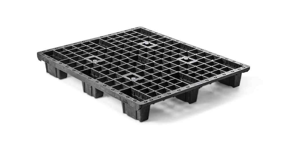Palet pl&aacute;stico 1200 x 1000 abierta 9 pies light - Qp1210lb9fr - QP1210LB9FR