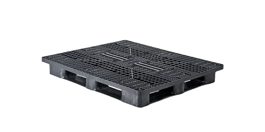 Palet pl&aacute;stico 1300 x 1100 abierta 5 patines heavy - Qp1311hb5r - 4.QP1311HB5R