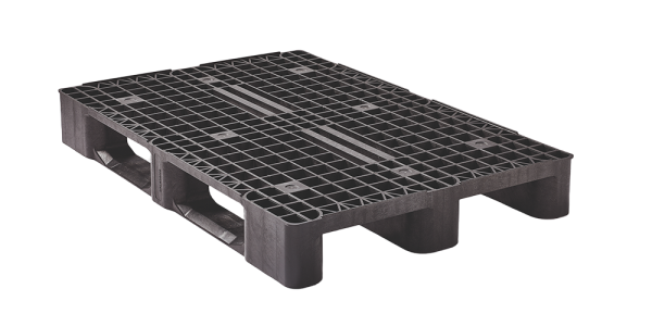 Kunststof pallet 1200 x 800 3 runners medium (NEW) - 3 1208mx 3runners open deck 3 - 5.QP1208MB3RR