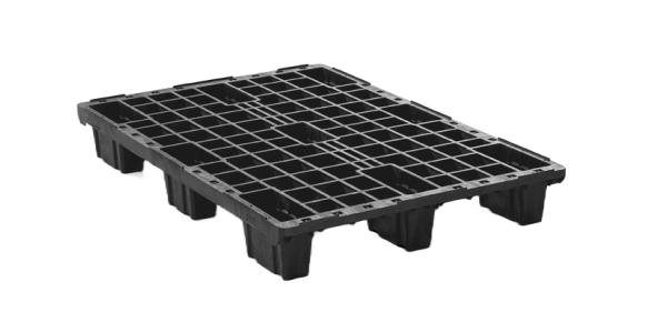 Plastic pallet 1200 x 800 open deck  9 feet - 3 qp1208lb9fr t free - 3.QP1208LB9FR