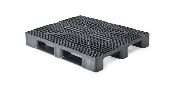 Plastic pallet 1200 x 1000 open deck 3 runners heavy - 3 qp1210hb3rr 1 - 3.QP1210HB3RR