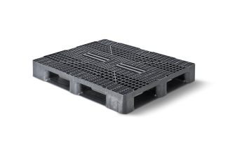 Plastic pallet heavy 1200 x 1000 5 runners heavy - 3qp1210hb5rr - 3.QP1210HB5RR