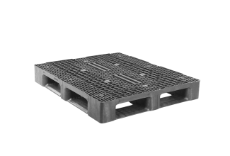 Palette plastique heavy 1200 x 1000 5 patins lourds - 4qp1210hb5rr - 4.QP1210HB5RR