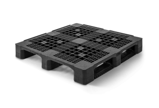 CP3 Palet plastico 1140 x 1140  3 patines heavy - Cp pallet cp3 heavy qp1140hb3rr cp3 1 - QP1140HB3RR-CP3