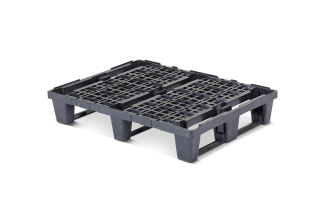 Display pallet 600 x 800 ponte aperto 3 listelli light - Kunststof dislay pallet 600 800 qp6080lb3rr - QP6080LR3RR
