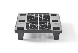 Display pallet 600 x 800 open dek  6 pootjes - Kunststof dislay pallet 600 800 qp6080mr6fr 3 - QP6080M6FR