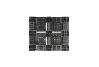 Palet plástico 1220 x 1020 cerrado 6 patines medium - Kunststof pallet 1000 1200 40 48 qp4048mr cd a rvb scaled