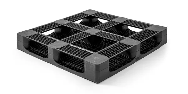 Palet pl&aacute;stico 1100 x 1100 cerrado 6 patines heavy - Qp1111hx6rr cd 3  - QP1111HB6RR-CD
