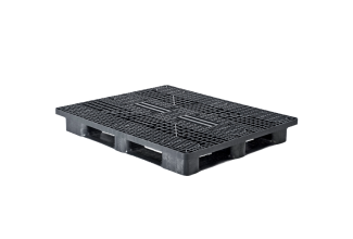 Pallet in plastica 1300 x 1100 ponte aperto 5 listelli heavy - Qp1311hb5r - 4.QP1311HB5R