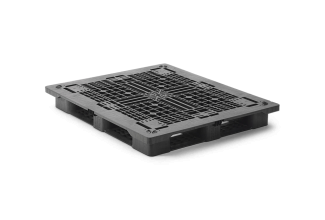 Plastic pallet 1300 x 1100 open deck  6 runners medium - Qp1311mb6rr - QP1311MB6R-S