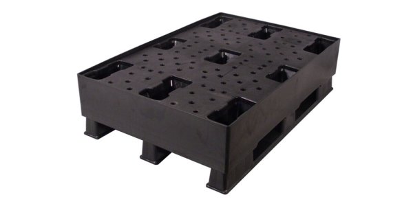 Plastic grid 1200 x 800 open deck 9 feet